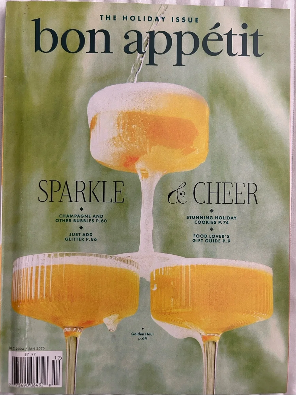 December 2024 / January 2025 Bon Appetit Magazine - Holiday Issue Vol 69 No 10